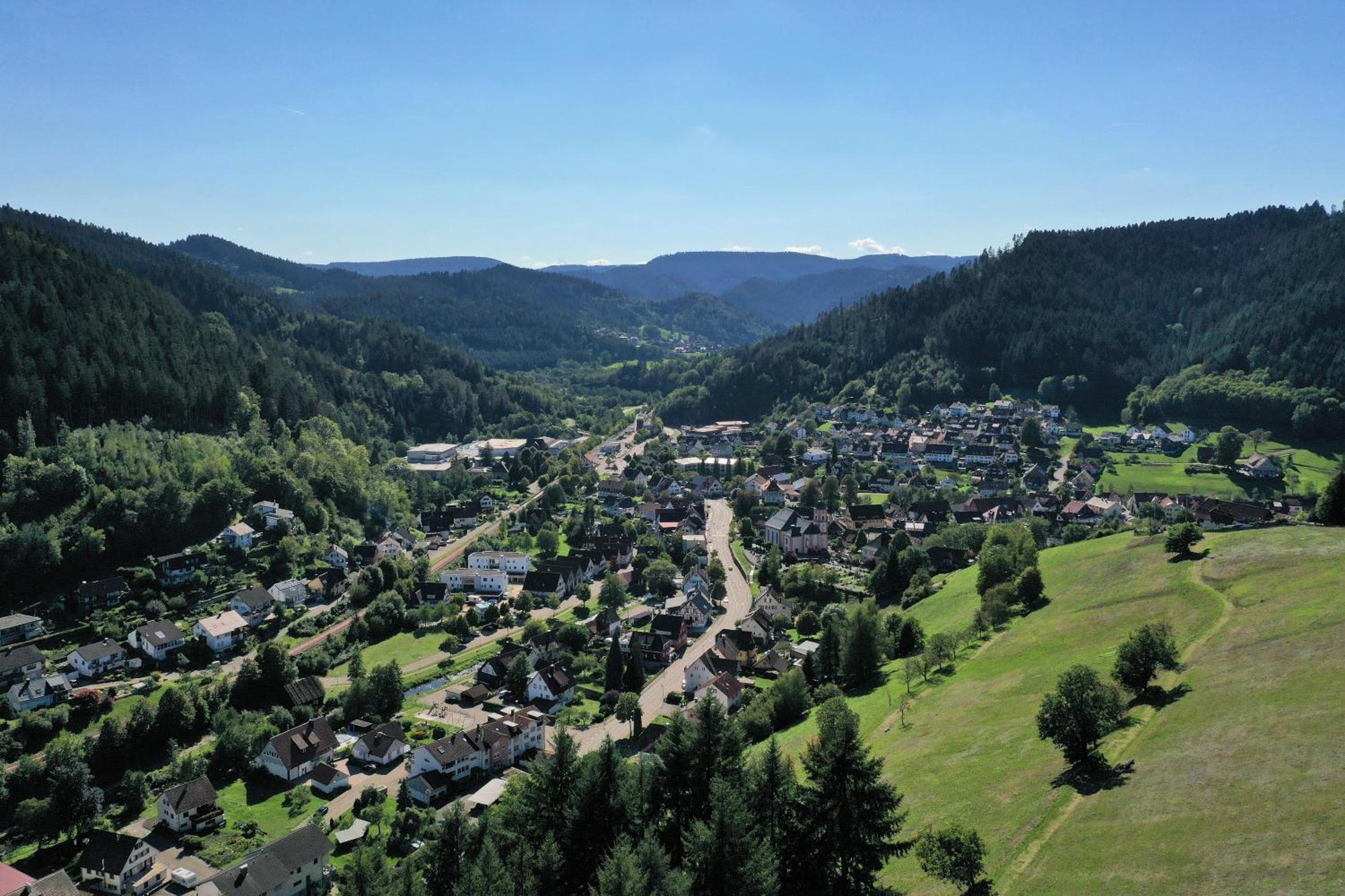 Schwarzwald Blockhaus - Sauna - Kamin - Mit Bettwaesche Und Handtuecher Schenkenzell Esterno foto