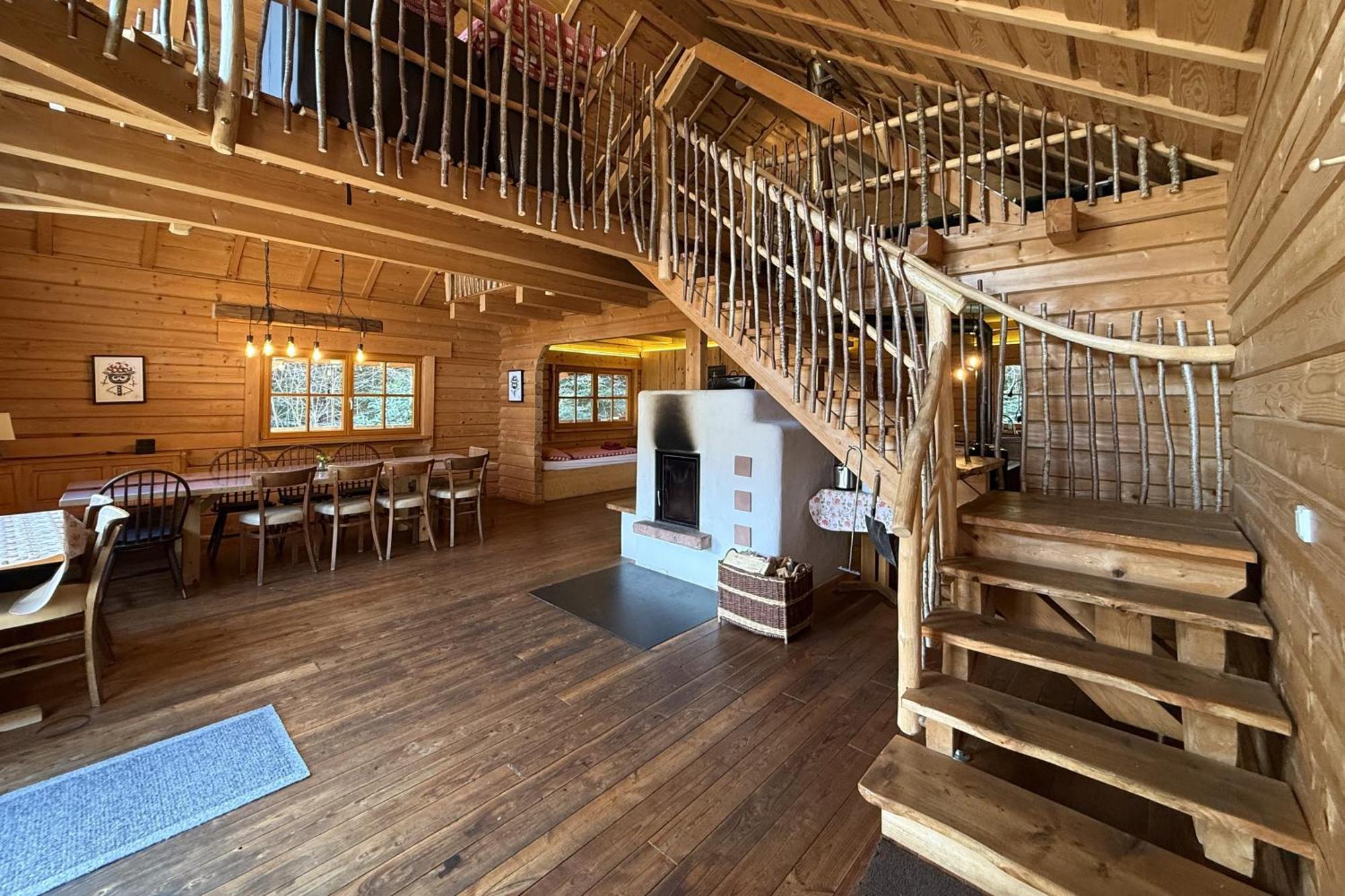 Schwarzwald Blockhaus - Sauna - Kamin - Mit Bettwaesche Und Handtuecher Schenkenzell Esterno foto